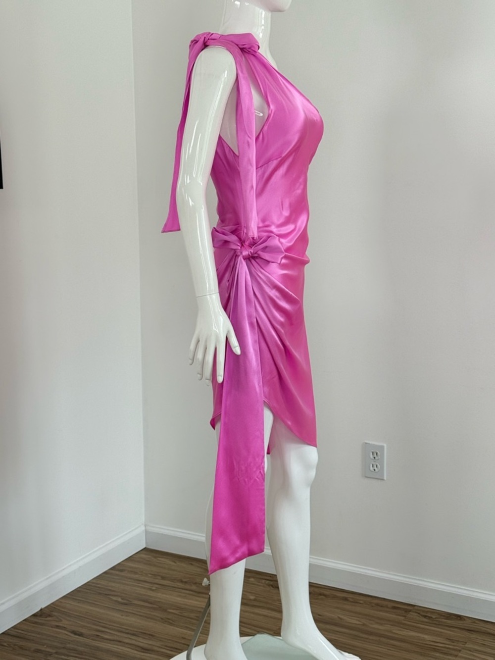 AMANDA UPRICHARD Ciao Silk Dress Size Small S $422 - Picture 7 of 12